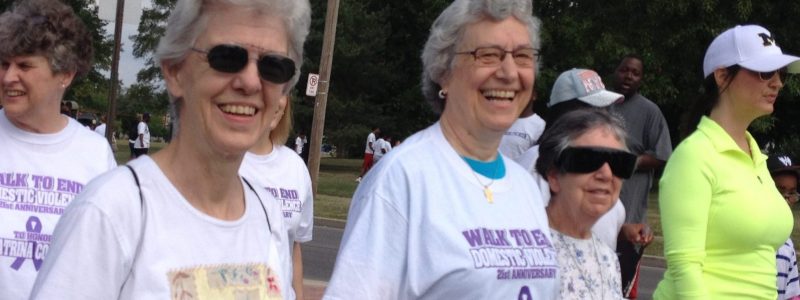 JP W and C banner photo 051716 Sr Joy, Sr Carolyn and Sr Maria Pacelli