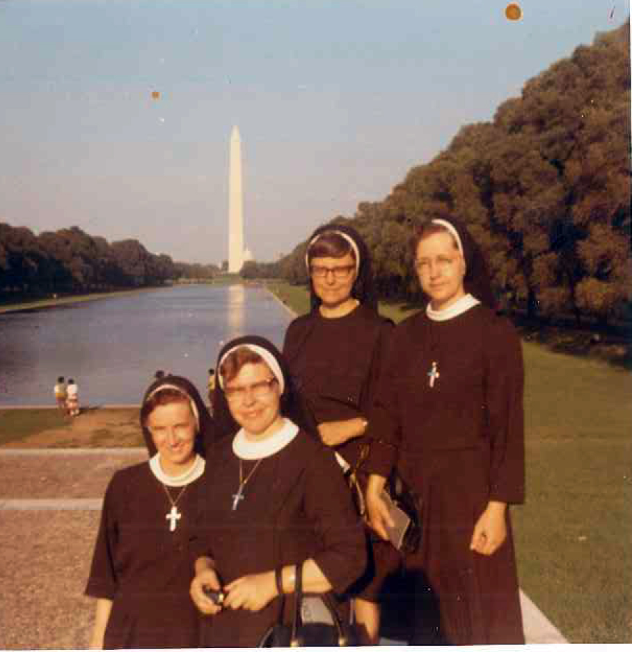 Sister Geraldine remembers the year she taught 75 first graders in the morning - and another 75 first graders in the afternoon at St. Ann's in Cincinnati. She was part of a group known as the Angels from Sylvania.