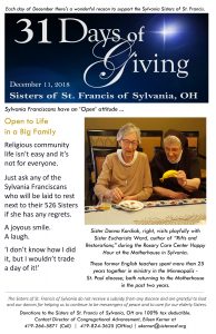 31 Days of Giving Big Family