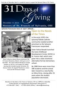 31 Days of Giving ECDC