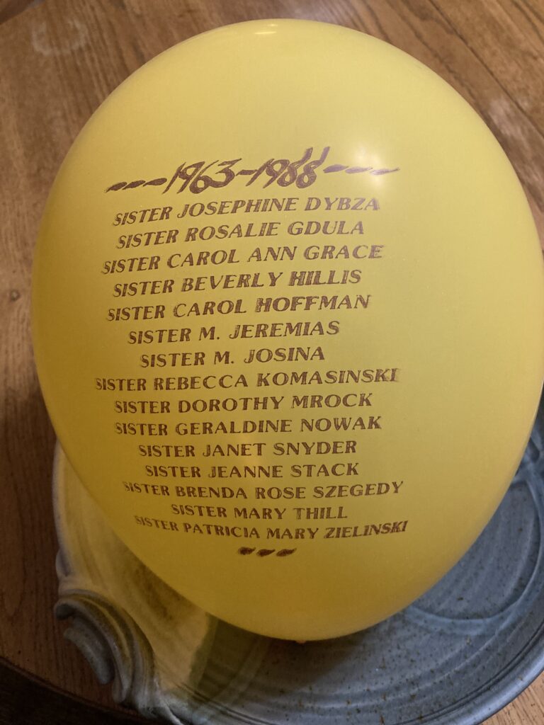 Jubilarian balloon 