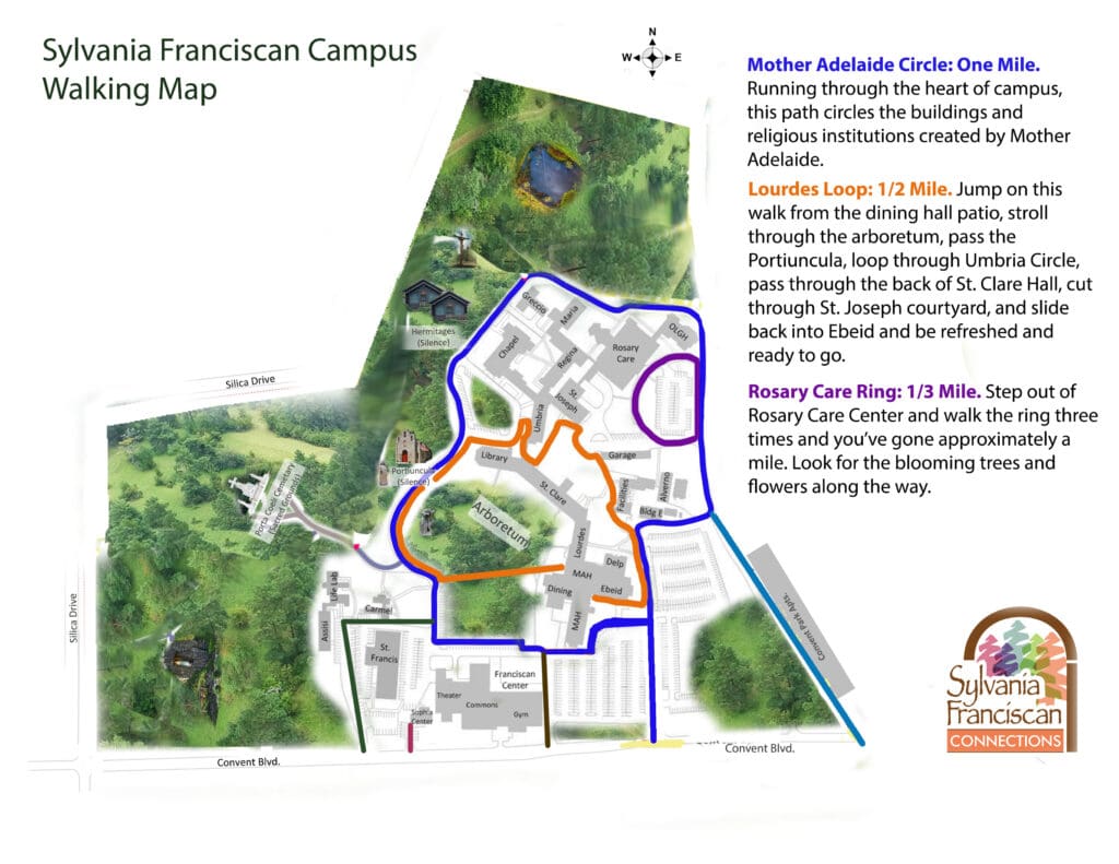 SOSF Walking Map 2025 Walking Map